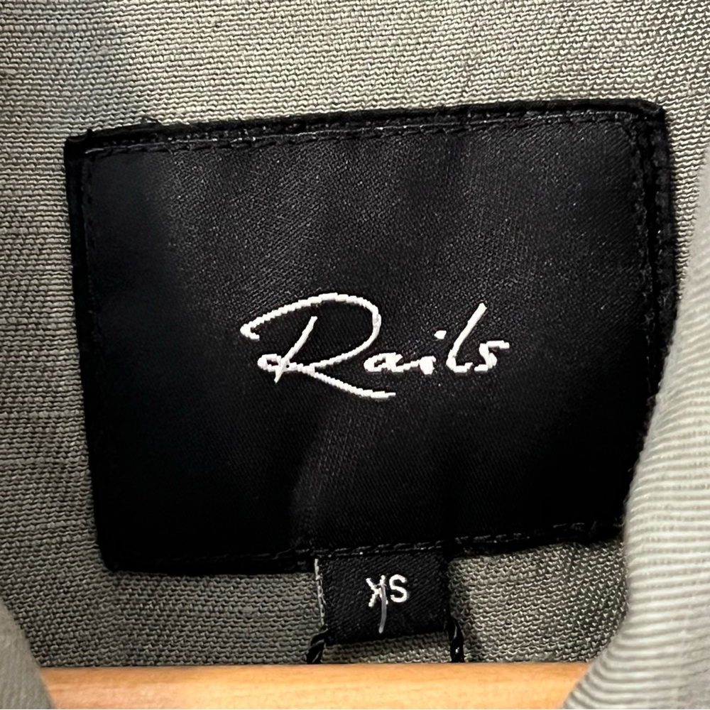 Rails "Sahara" Sage Color Lightweight Military Ja… - image 4